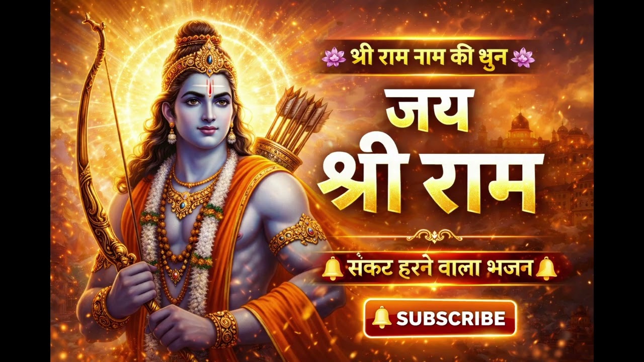 श्री राम नाम की धुन – दिल को छू लेने वाला राम भजन | Jai Shri Ram Bhajan