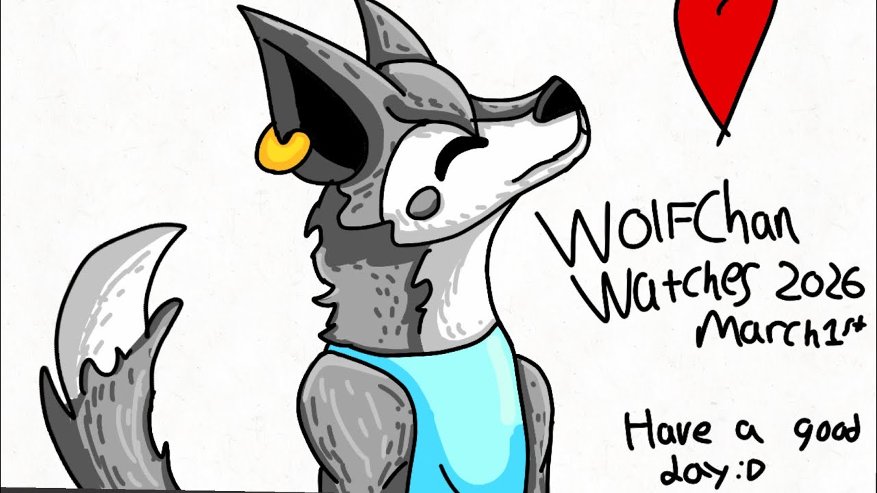 Drawing WolfChan because I am bored :D