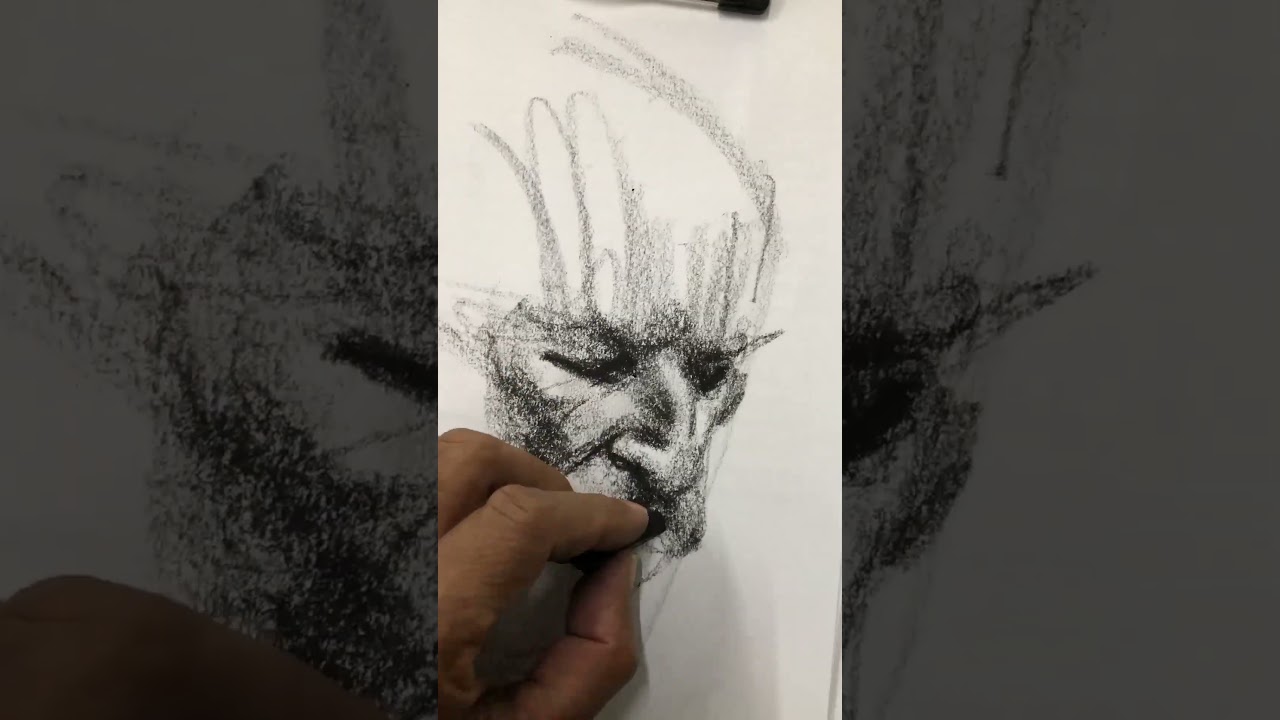 Quick charcoal sketch  