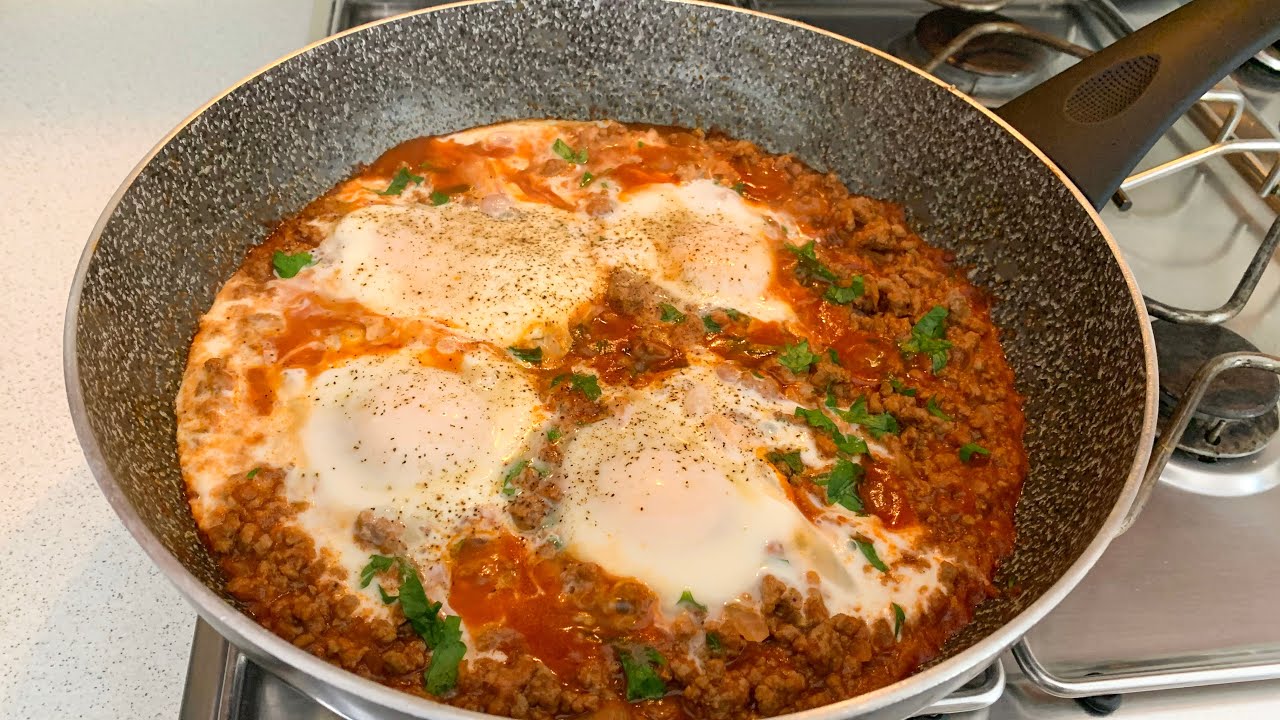 Быстрый и легкий рецепт с мясным фаршем для всей семьи!