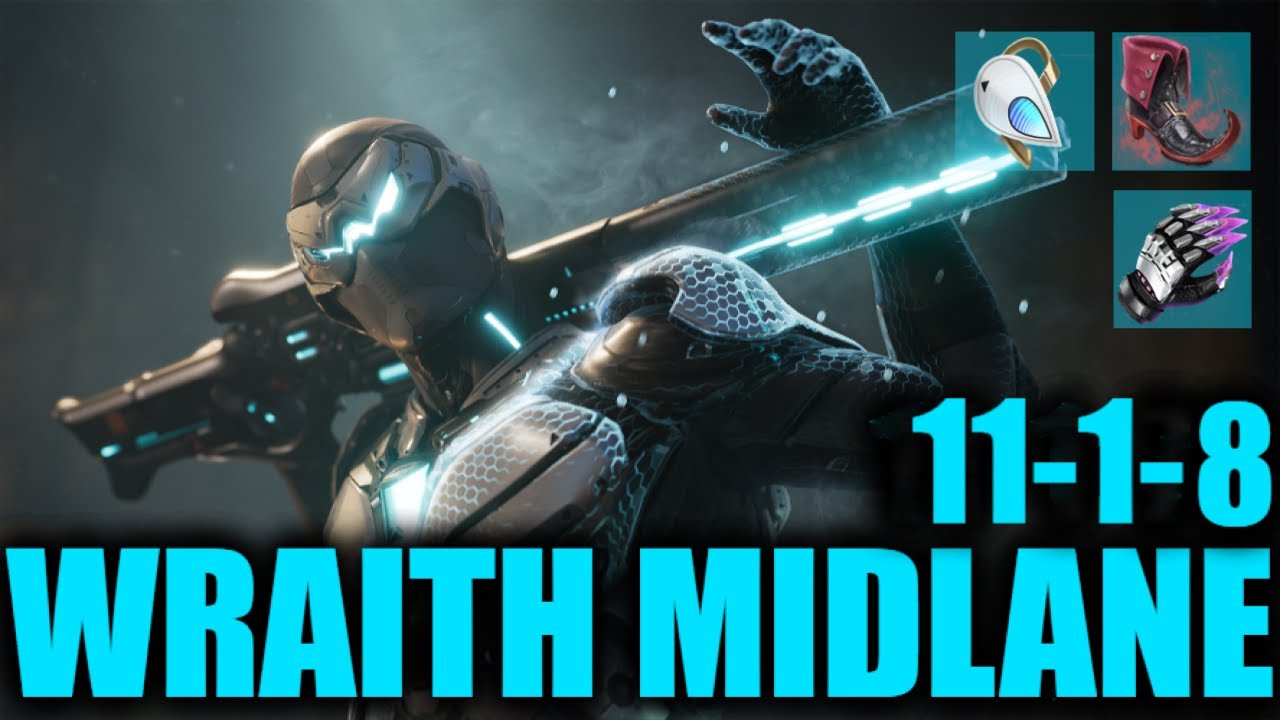 Full power snipes are crazy, Wraith Midlane - Paragon: The Overprime