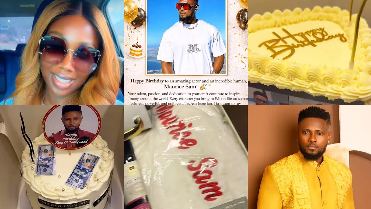 Fans React After Sonia Uche Gifts Maurice Sam On His Birthday Yesterday 🎉