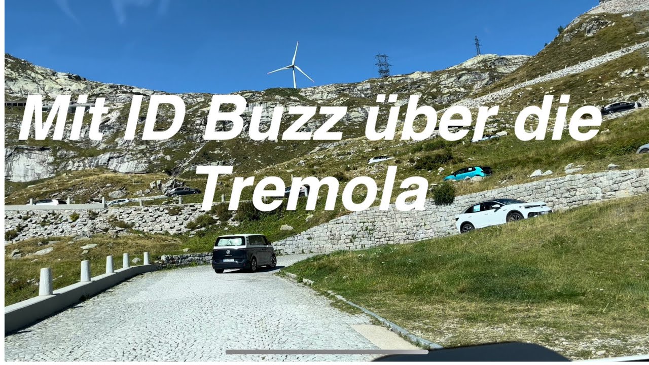Mit ID Buzz auf Schweizer Serpentinen