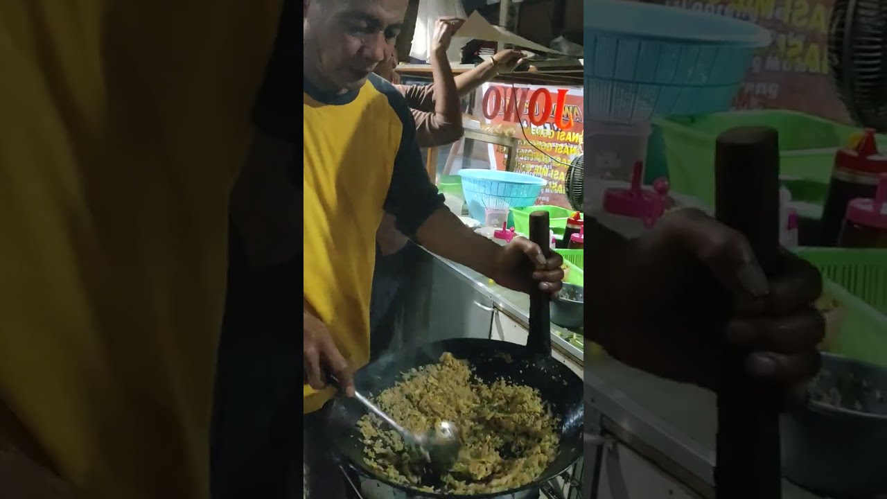Nasi Goreng Enak Buatan Kakek Depan Pasar Plupuh Sragen