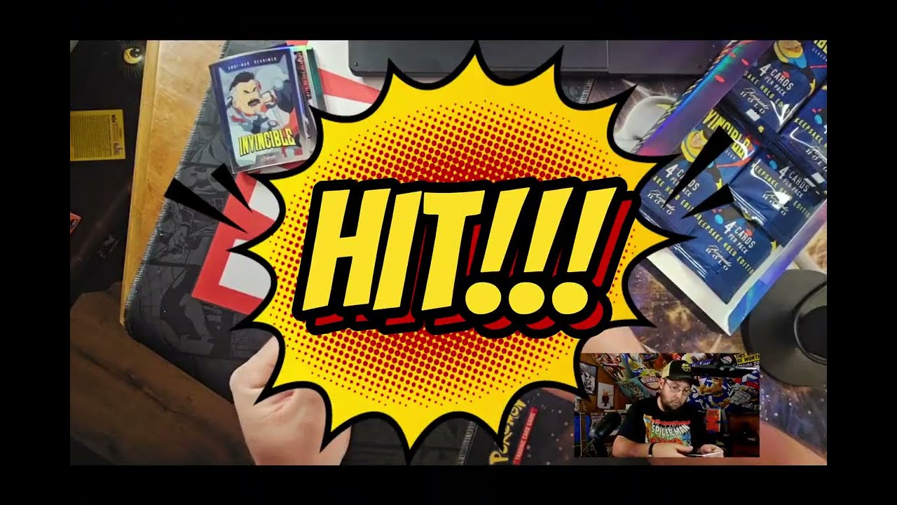 I Opened an Invincible Keepsake Holo Box… and the Hits Were INSANE 🤯