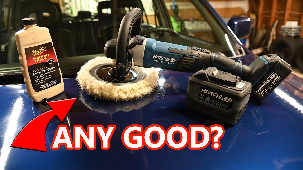 Hercules Brushless 20V Polisher Review (HCB014B)