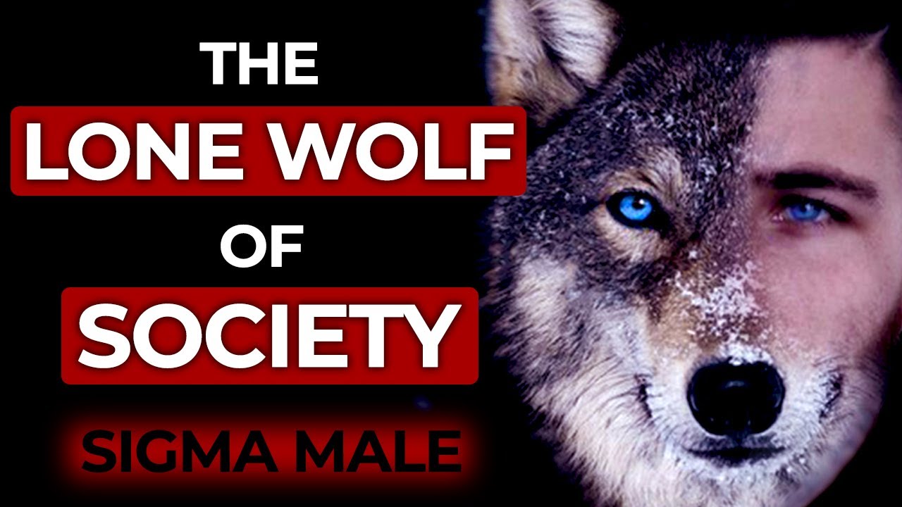 The LONE WOLF of Society | Sigma Male Mindset