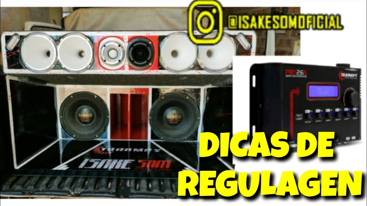 EROS HAMMER 6.5K E TARAMPS MD 8000 TOCANDO FORTE E DICAS DE REGULAGEM NO PROCESSADOR PRO 2.6s ⏳4:45