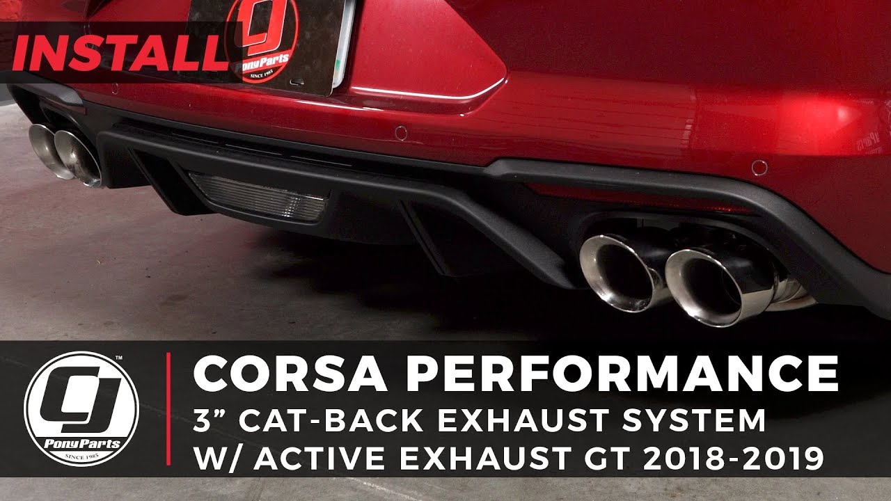 2018-2023 Mustang GT Install: Corsa 3