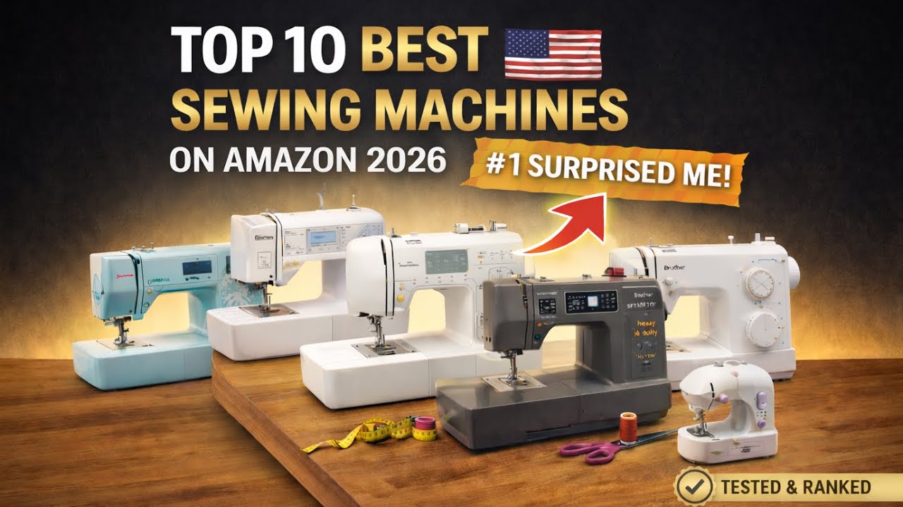 Top 10 BEST Sewing Machines on Amazon 2026 – Ranked After Testing