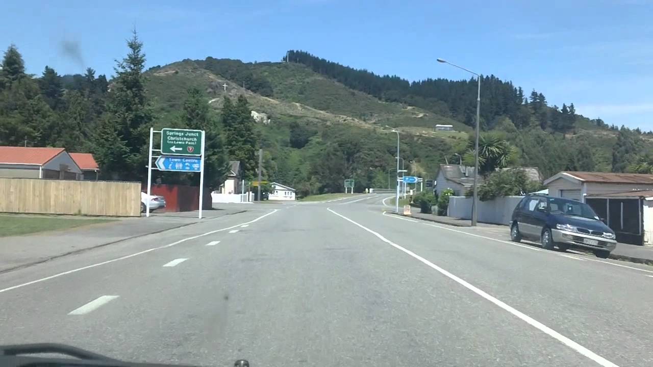 Reefton New Zealand A Drive Through
