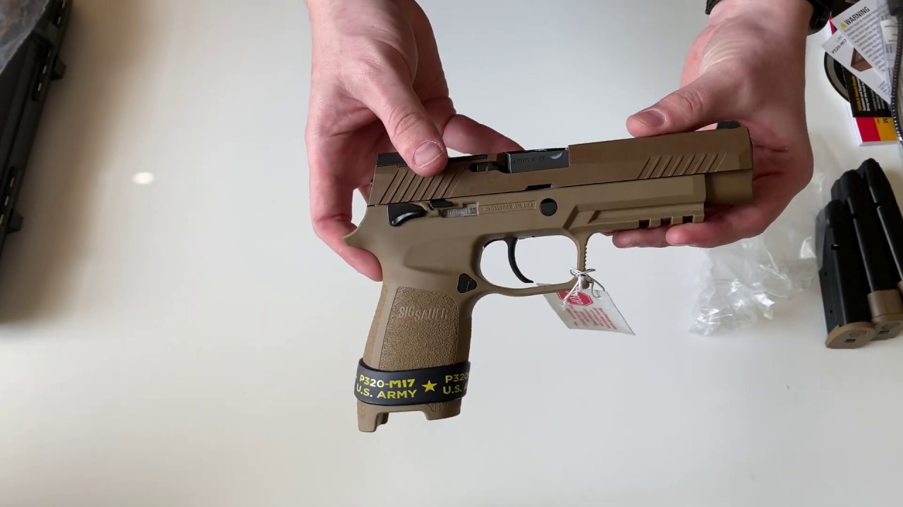 Распаковка - Sig Sauer P320 M17