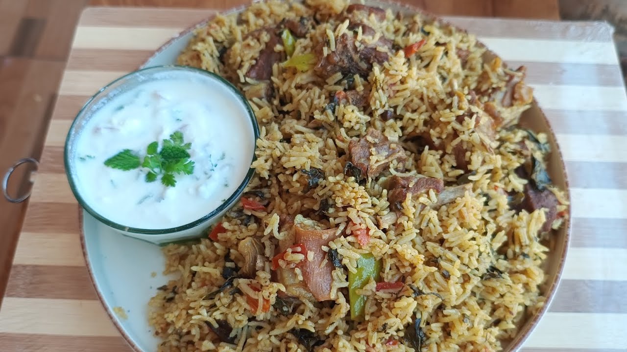 Gongura mutton biryani | biryani recipe 