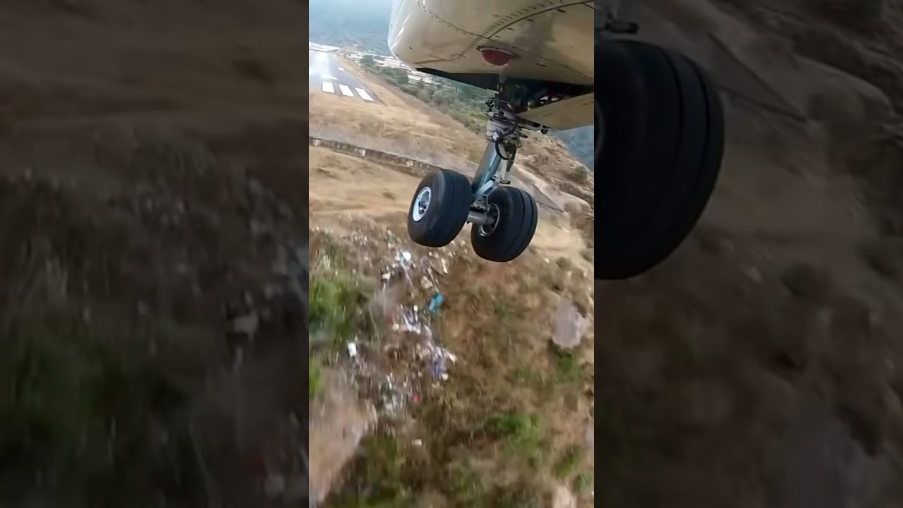 ⚠️ Extreme Airport Lukla Nepal🇳🇵