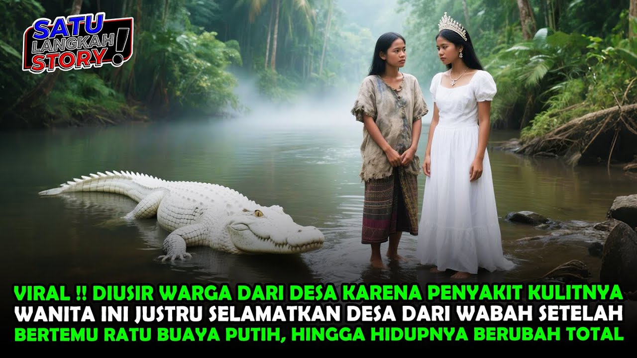 VIRAL !! DIUSIR KARENA PENYAKIT KULIT, WANITA INI BERTEMU RATU BUAYA PUTIH YANG MENGUBAH NASIBNYA