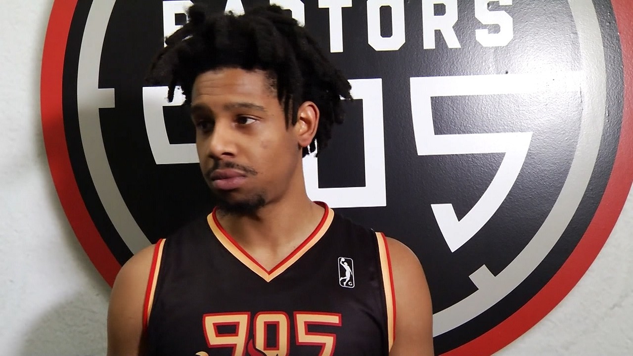 AJ Hoggard | Post Game vs. Grand Rapids Gold | February 7, 2026