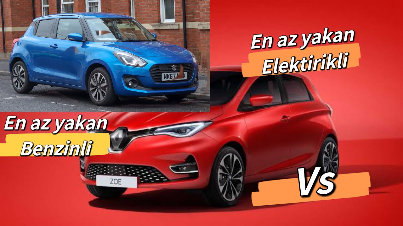 Renault Zoe 2023 ZE50 R135  vs Swift Hibrit 1.2 Uzun Yol Test Sürüşü ve Benzin Elektrik Kıyaslama