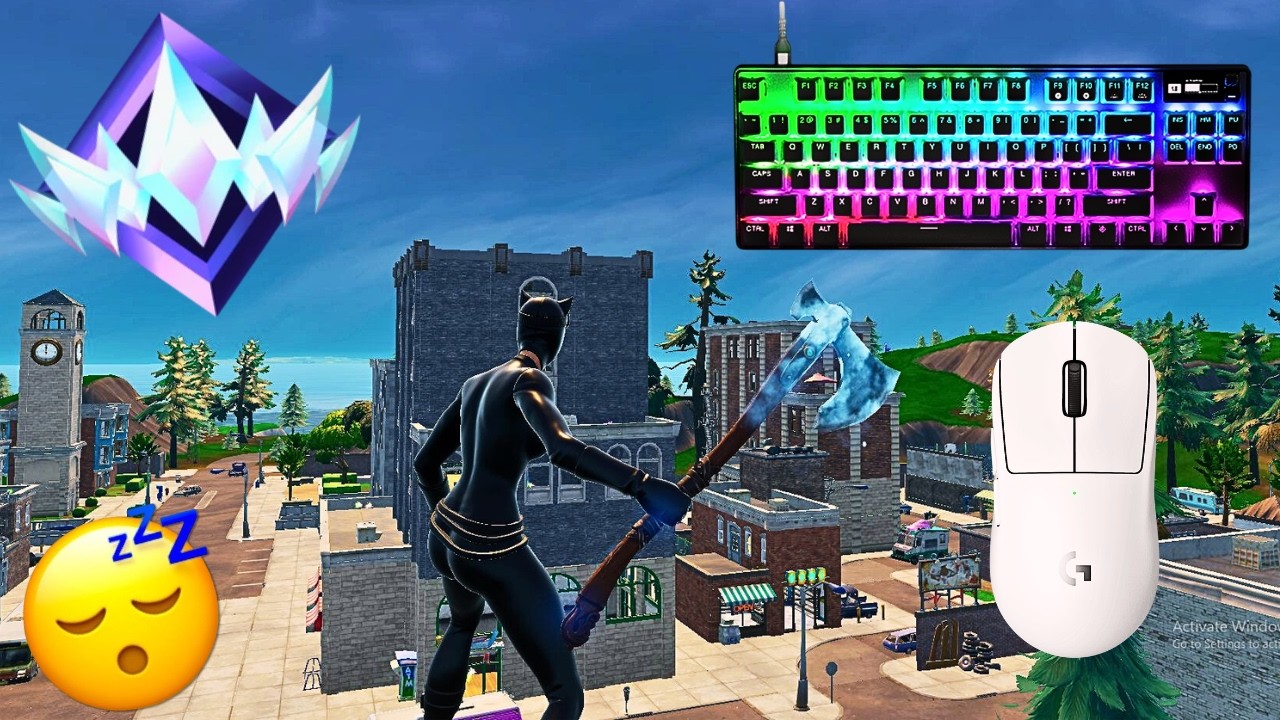 SteelSeries Apex Pro TKL ASMR 😴 Fortnite OG Ranked Reload 🏆 Satisfying Keyboard Fortnite 240 FPS 4K