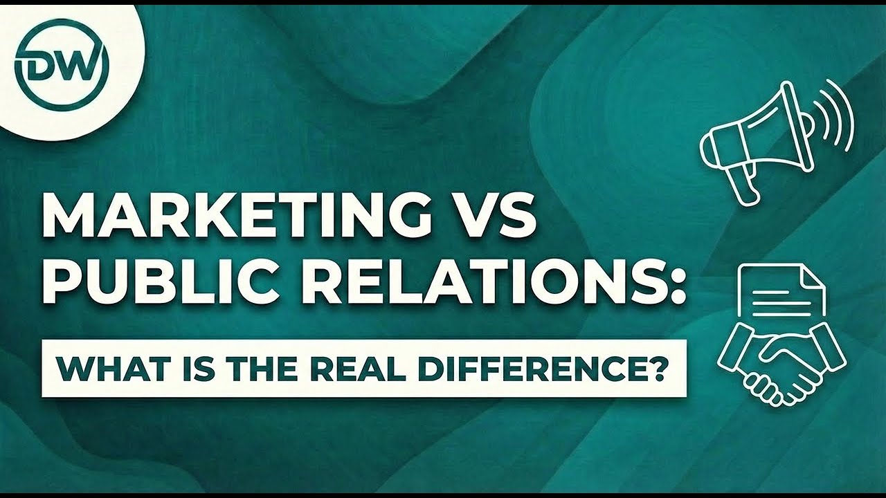 Marketing vs Public Relations  |  What's the real difference?