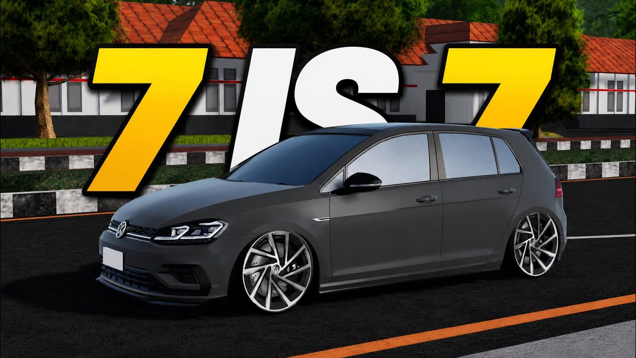 Возможно, это самый крутой Golf 7R в CDID Roblox‼️