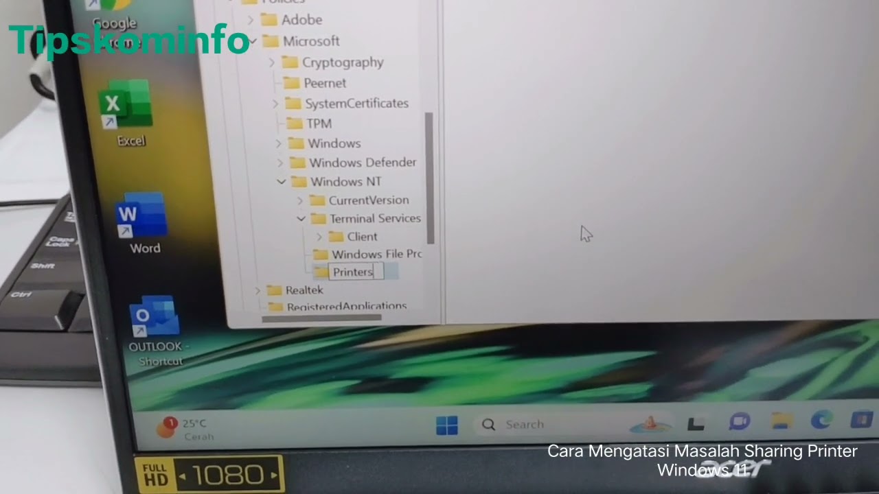 Общий доступ к принтерам в Windows 11 не работает или возникает ошибка. Вот решение.