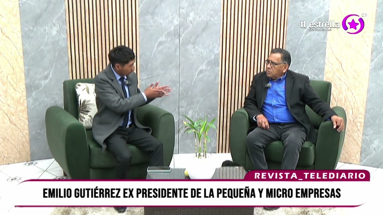Emilio Gutiérrez, ex presidente de la Pequeña y Micro Empresa