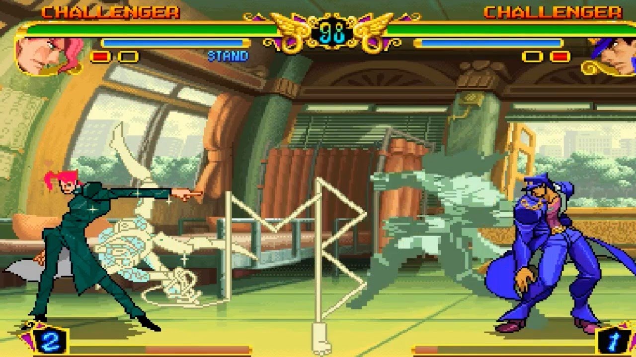 [TAS] Kakyoin VS Jotaro (JoJo's Bizarre Adventure)