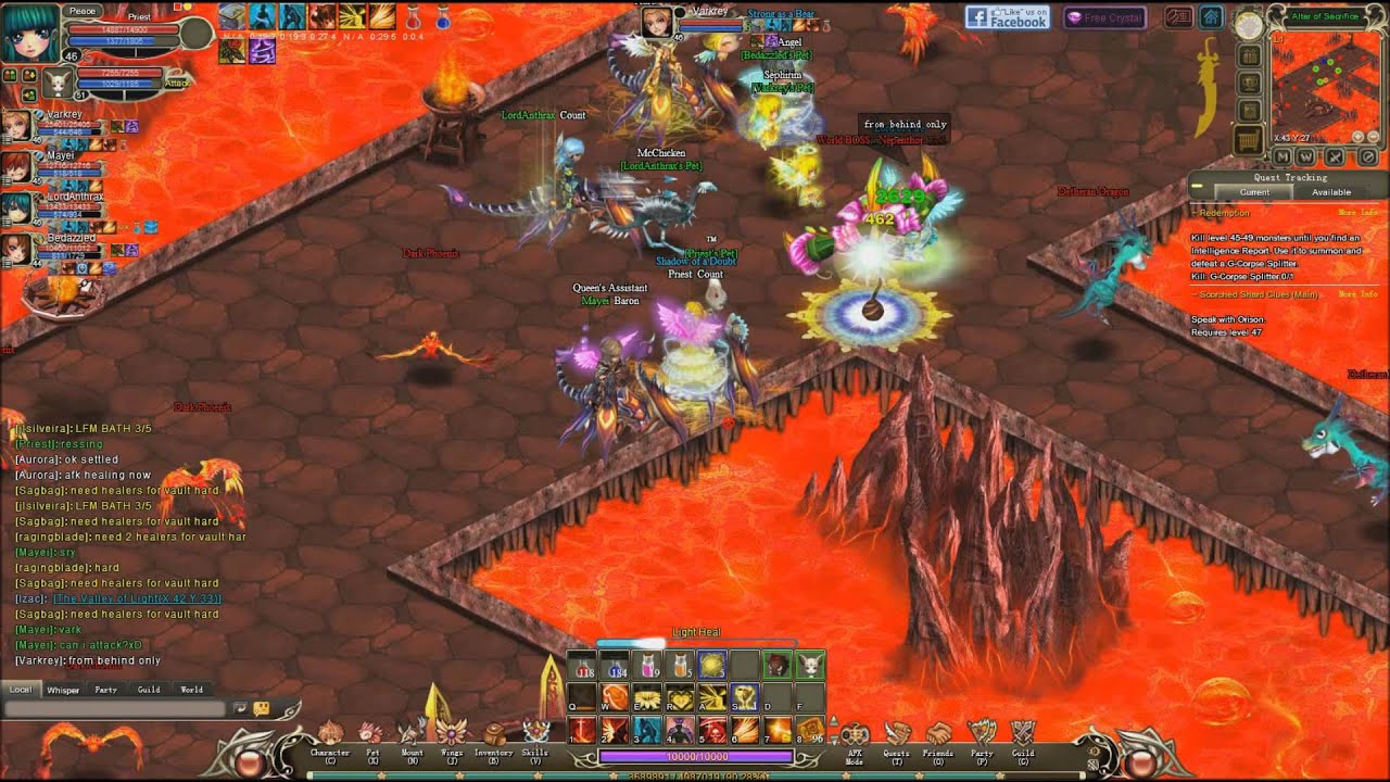 Crystal Saga 60+ World Boss 