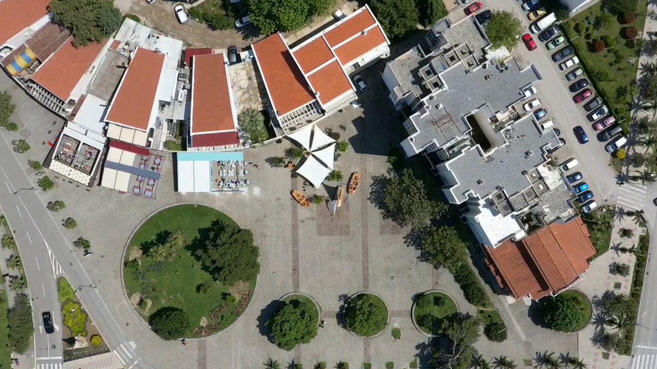Bar Montenegro aereal view mavic 2 pro