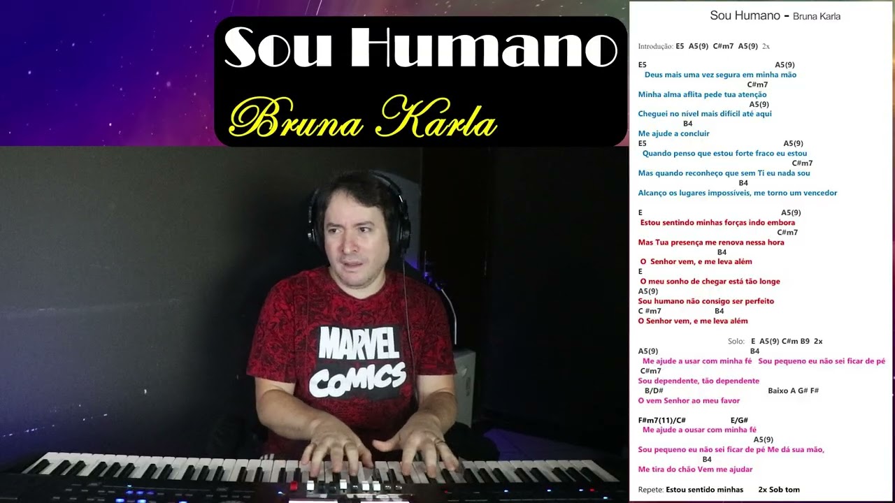Improvisando com com o CP: Sou Humano - Bruna Carla - Cifra