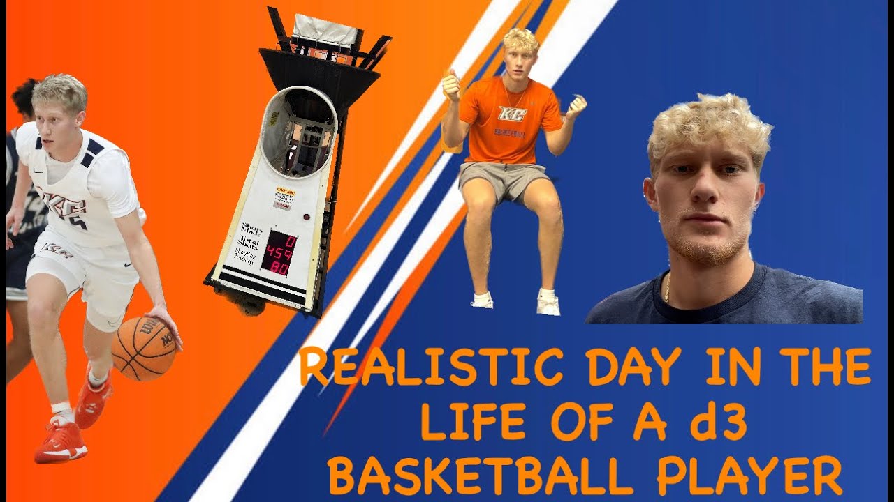 Day In The Life Of A D3 College Basketball Player! ****REALISTIC****