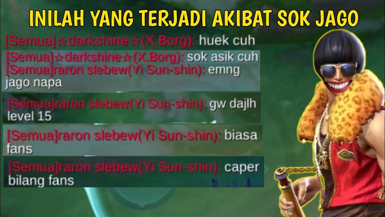 CHOUBOWO.EXE||AKIBAT SOK JAGOAN DI DEPAN CHOU INILAH YANG TERJADI