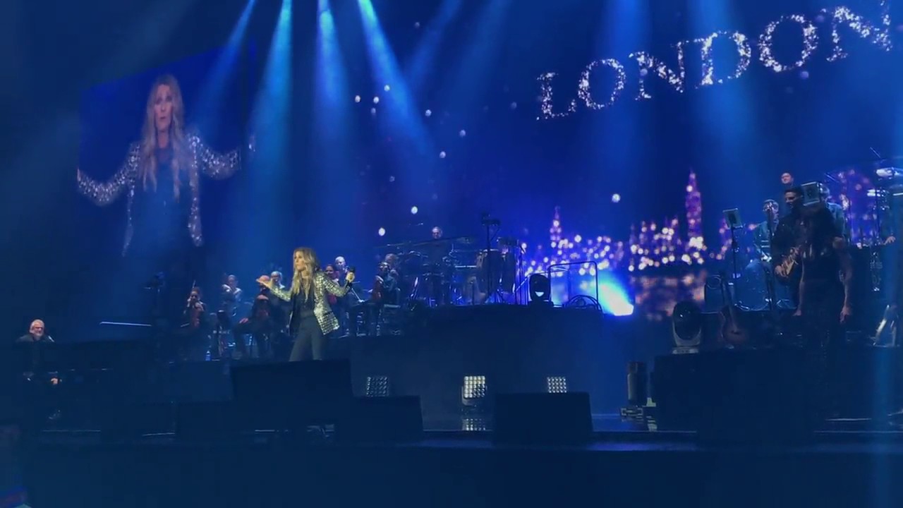 Celine dion Londres 2017