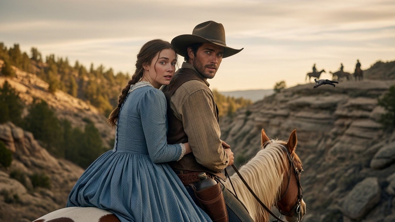 She Was The Only Witness To A Murder On The Range, The Cowboy Hid Her And Hunted The Killers Down