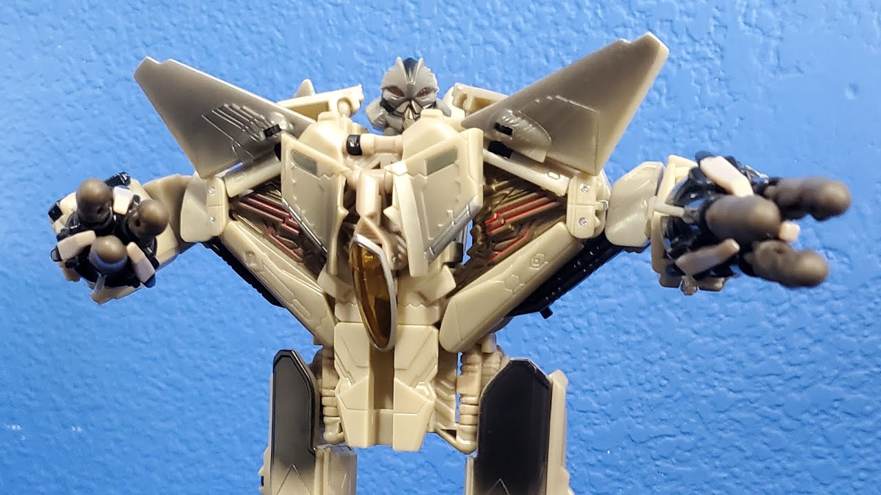 TRANSFORMERS 2007 VOYAGER CLASS STARSCREAM REVIEW!!!!!