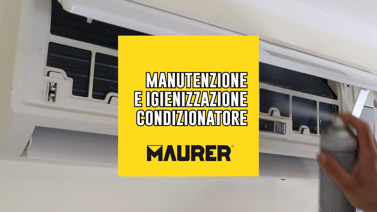 Come sanificare e pulire il condizionatore