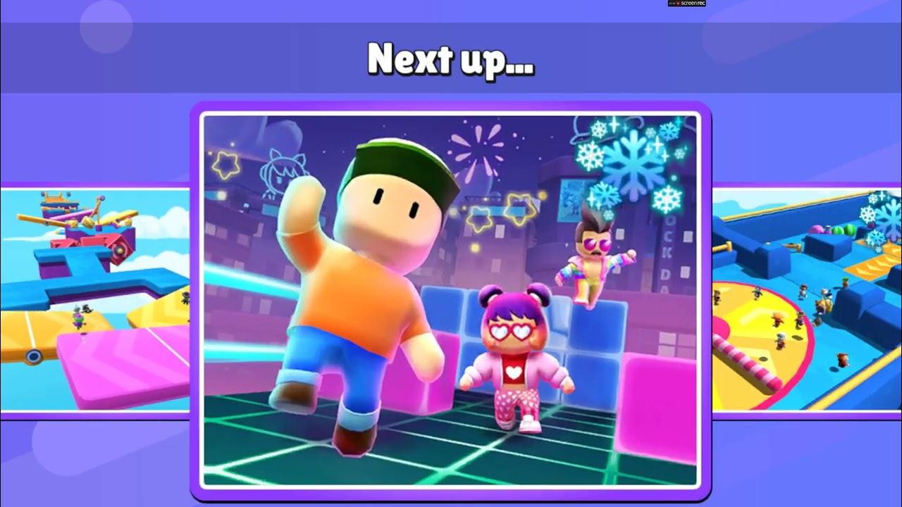 Stumble Guys Gameplay: 3 wins in a row