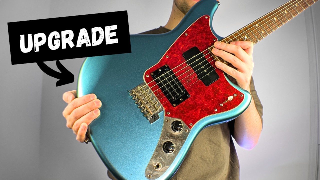 My FIRST TIME modding a guitar (feat. @nisebelle)