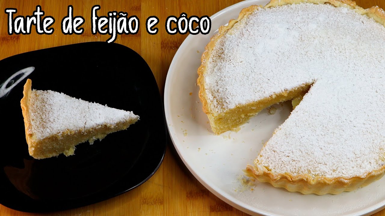 Tarte de Feijão com Côco Que Vai Surpreender o Teu Paladar!