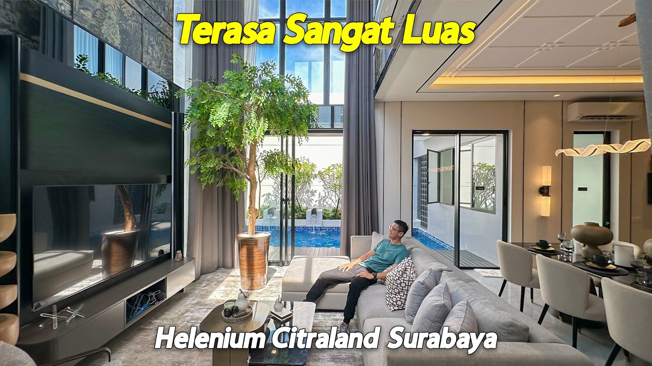 Void Tinggi, Mewah, Bersatu Dengan Kolam Renang
