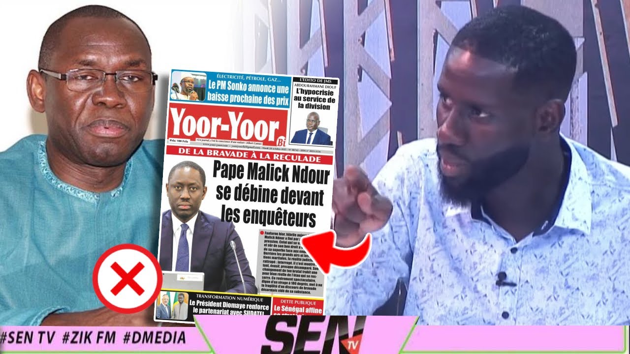 Ahmed Ndoye démolit Serigne Saliou Gueye « Yoor Yoor bouy géneu fadiar… Ay fenn… »