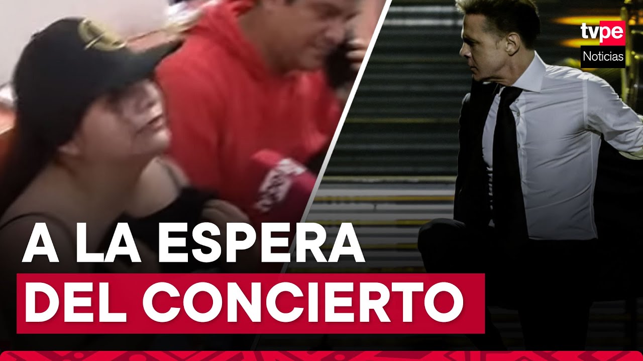 Luis Miguel en Lima: largas colas para ingresar al concierto del 'Sol de México'