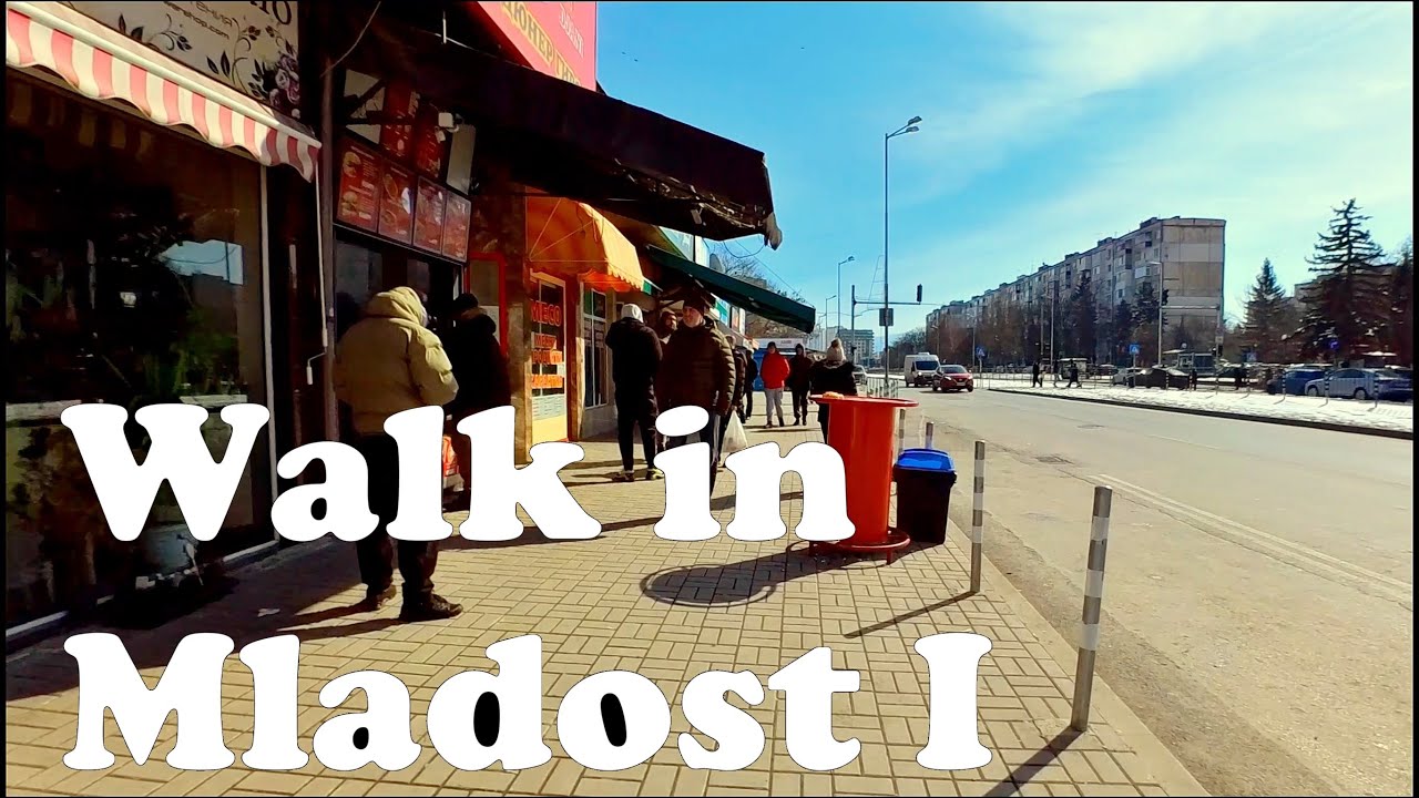22.02.2025 - Sofia, Bulgaria, A walk through Mladost I district