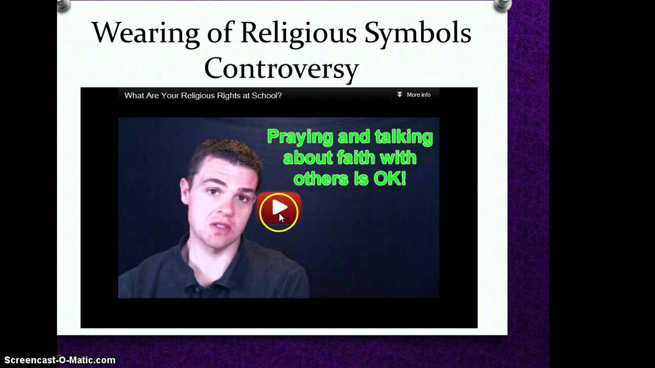 Religious Symbols in School
