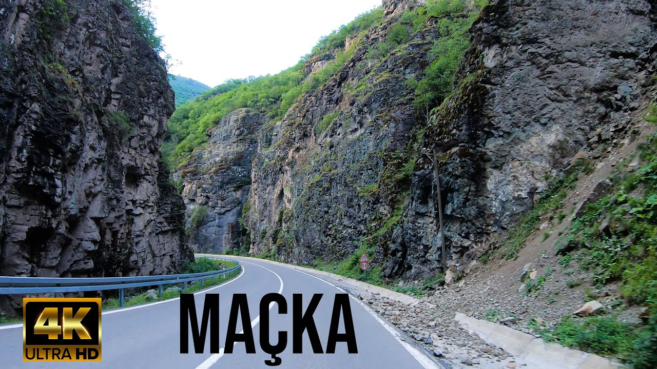 Driving to Maçka, Trabzon in 4k! Turkish Black Sea Summer 2021