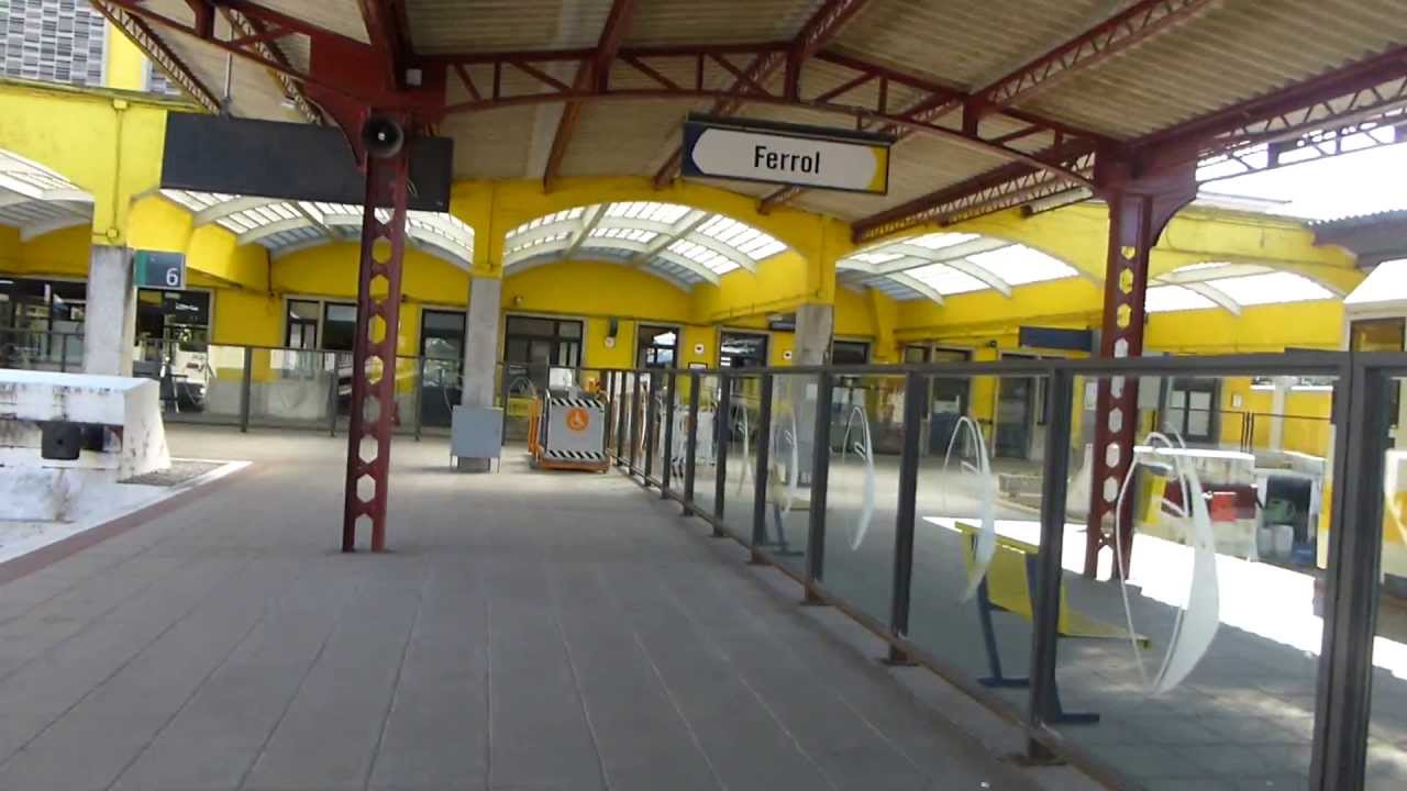 Estación de ferrocarril de Ferrol (A Coruña)