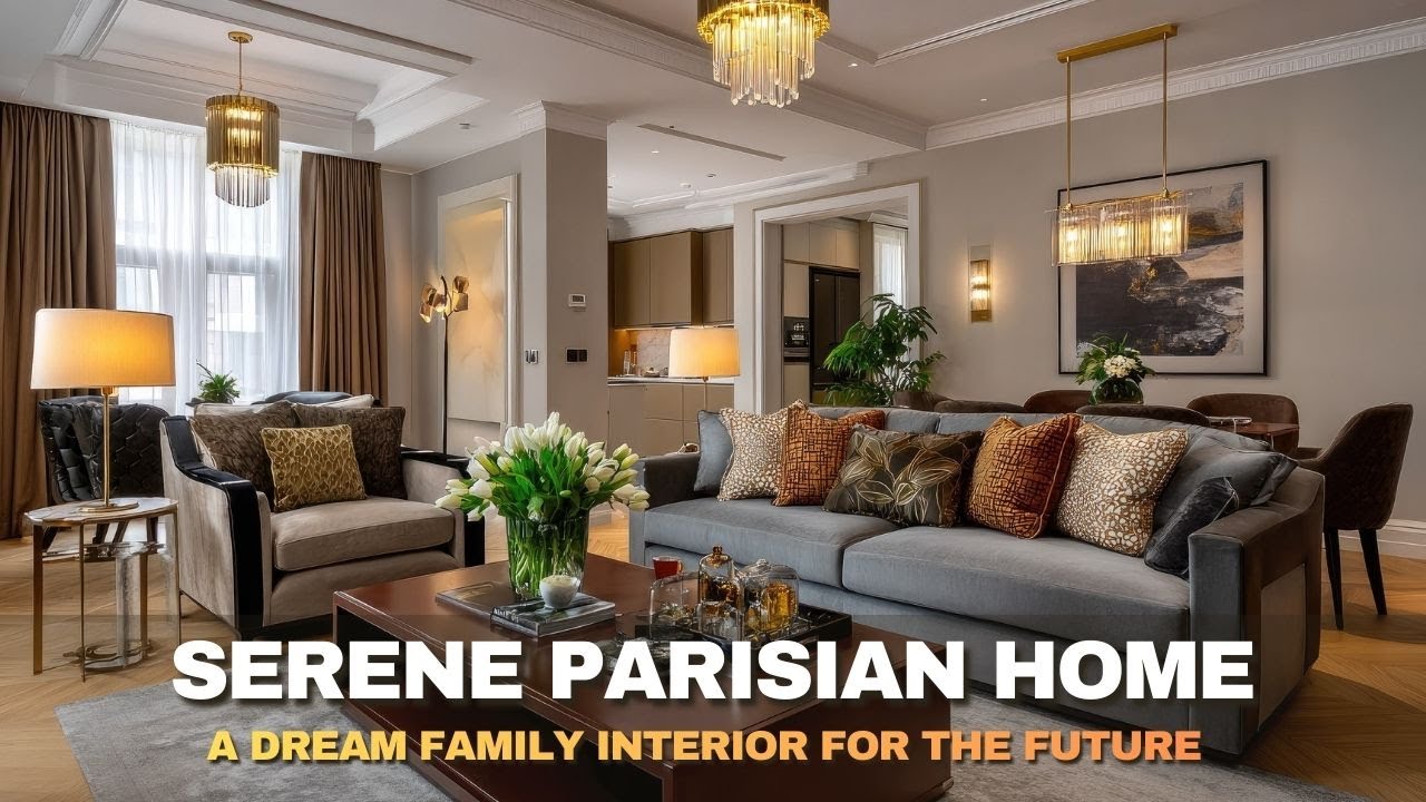 Inside a Future Dream Family Home with Timeless Parisian Elegance