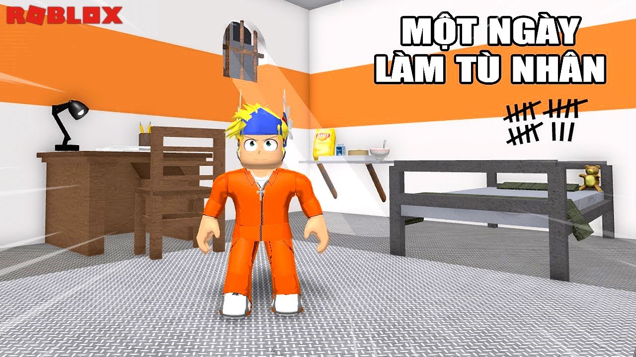 THỬ THÁCH 24H LÀM TÙ NHÂN TRONG ROBLOX !!