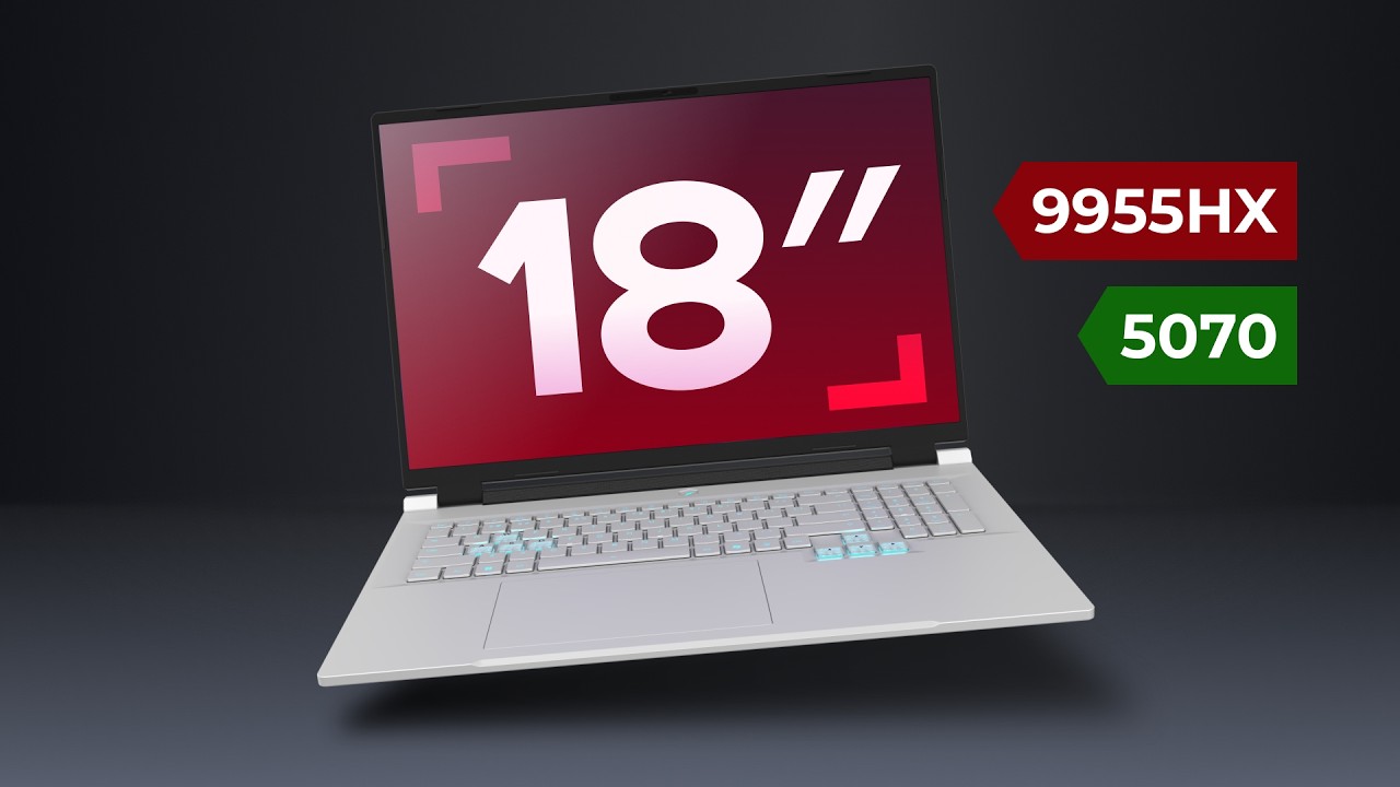 ОГРОМНЫЙ и НЕДОРОГОЙ | RTX 5070, 9955HX &mdash; Mechrevo 18 Pro