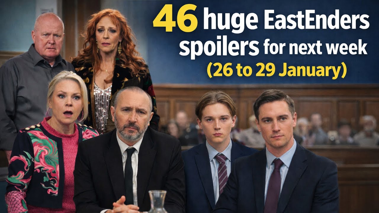 46 huge EastEnders spoilers for next week (26 to 29 January)